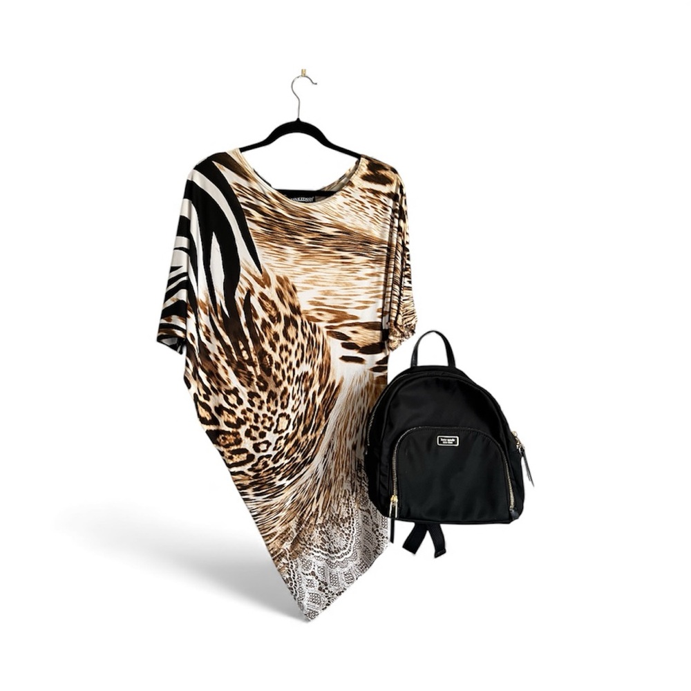 Animal Instincts asymmetrical unique top